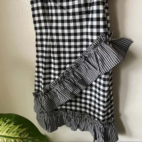 Lovers + Friends | Gabby Gingham Ruffle Dress - Picture 4 of 9